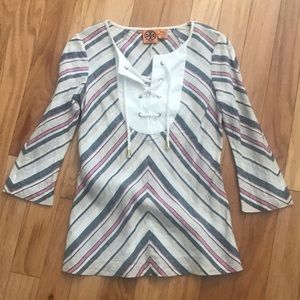 NWOT Tory Burch Tie Up Tunic